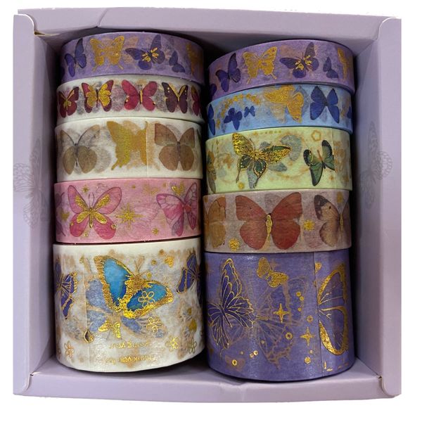 Craft Scrapbooking Decorative Professional Masking Tape (10 Rolls) - Spring
