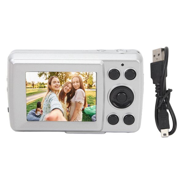 16MP 1080P Camera - 2.4", 16X Zoom Silver