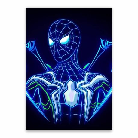 Spider-Man Neon Lights Poster - A1 | Buy Online in South Africa |  