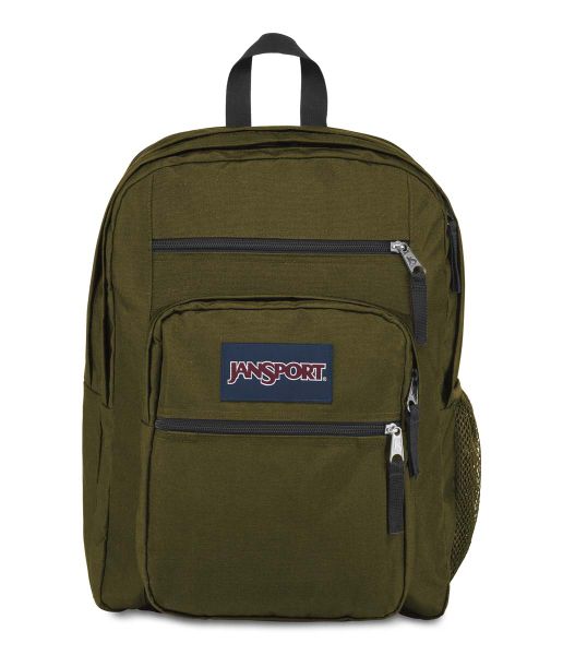 Jansport Big Student Laptop Backpack - Army Green