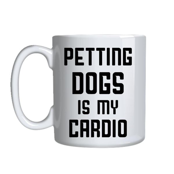 Petting Dogs Mug Gift Idea 126