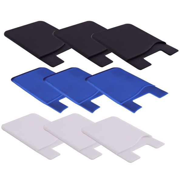 9-Pack Silicone Card Holder Value Pack
