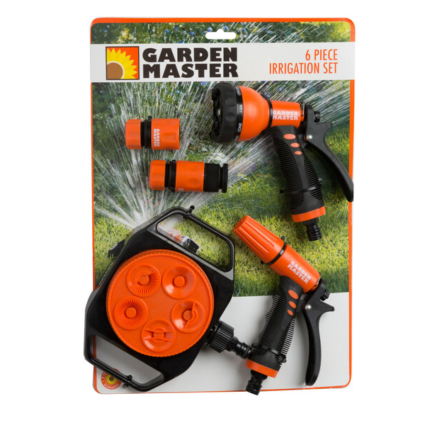 Garden Master 6 Piece Irrigation Set Sprinkler