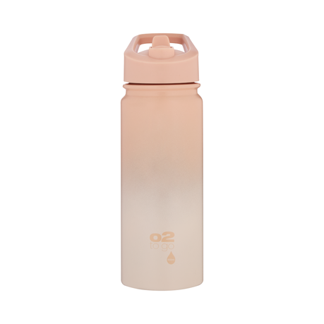 O2 Stainless Steel Double Wall Kids SIpper Bottle - 500ml Image