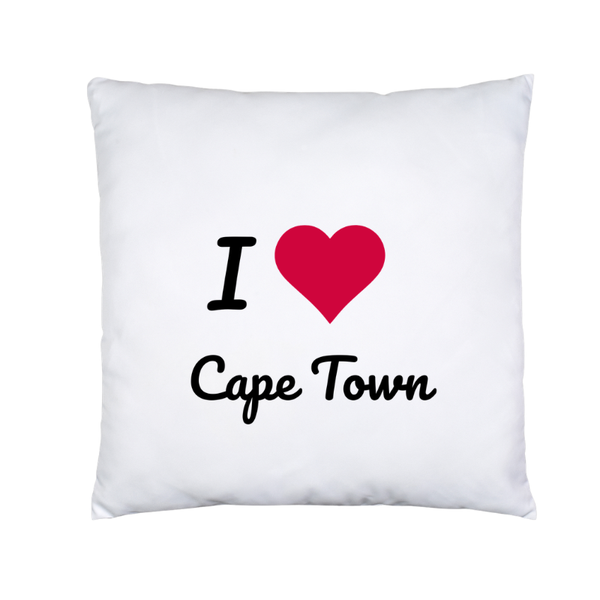 Scatter Pillow - I Love Cape Town Printed Pillow 30cm x 30cm