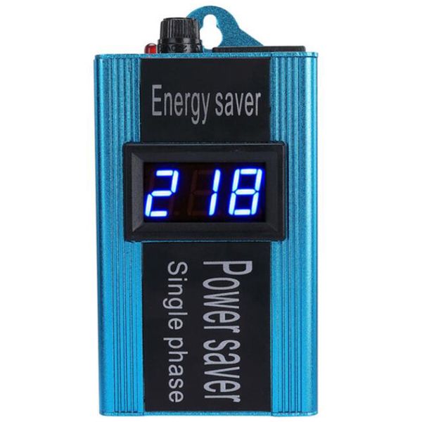 Intelligent Power Saver Energy Saving Devices 100Kw Blue Us Plug