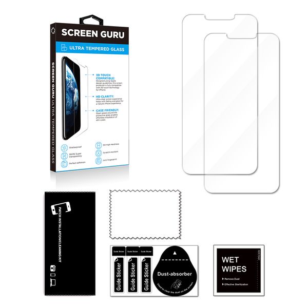 iPhone 11 Pro/XS &amp; X Screen Protector, Tempered Glass, Screen guard, Apple