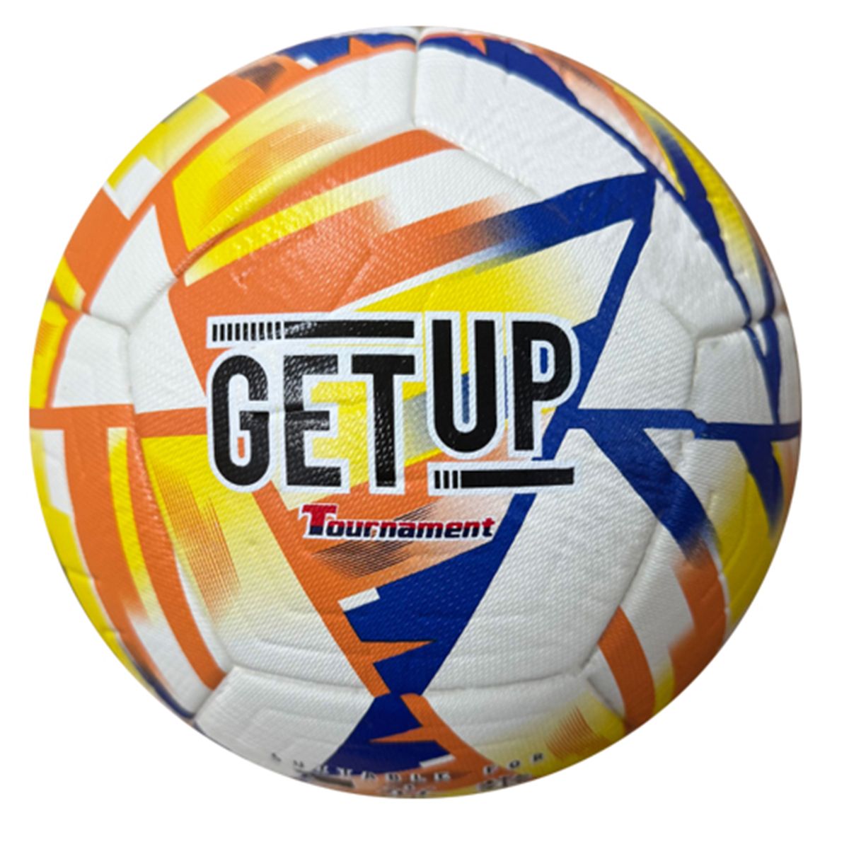 GetUp Tournament Match Soccer Ball - Size 5 - PU Laminated and Embossed Surface
