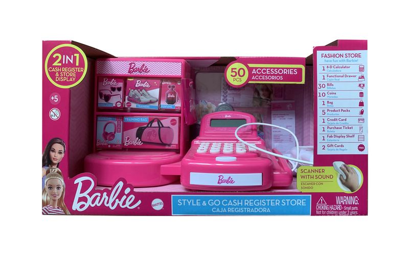 Barbie Glam N Go Cash Register