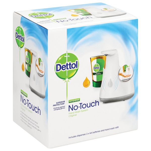 Dettol 250ml, No Touch Automatic Handwash Dispenser, Complete, Original