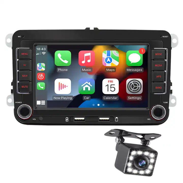Android Radio Navigation and HD Reverse Camera Combo Compatible with