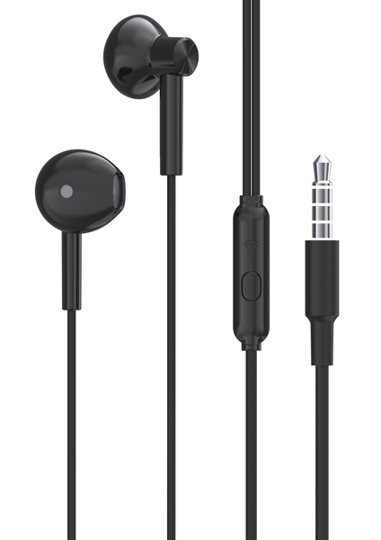 TechZA 3.5mm Aux Earphones Heavy Bass Stereo Sound with Microphone TZ-HF07
