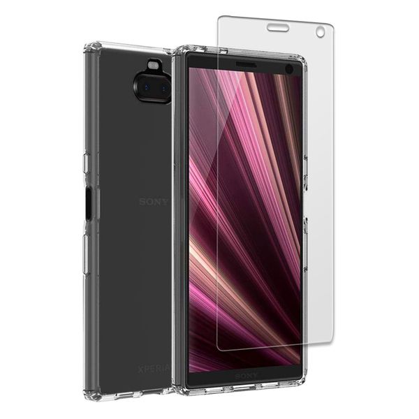 Roxfit TPU Case &amp; Tempered Glass For Sony Xperia 10