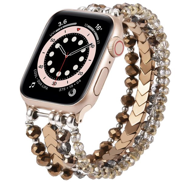 Beaded Bands Compatible With Apple Watch 38mm/40mm/41mm/42mm