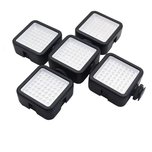 5 Pcs Of LED Camera Accessories Video Light - Black
