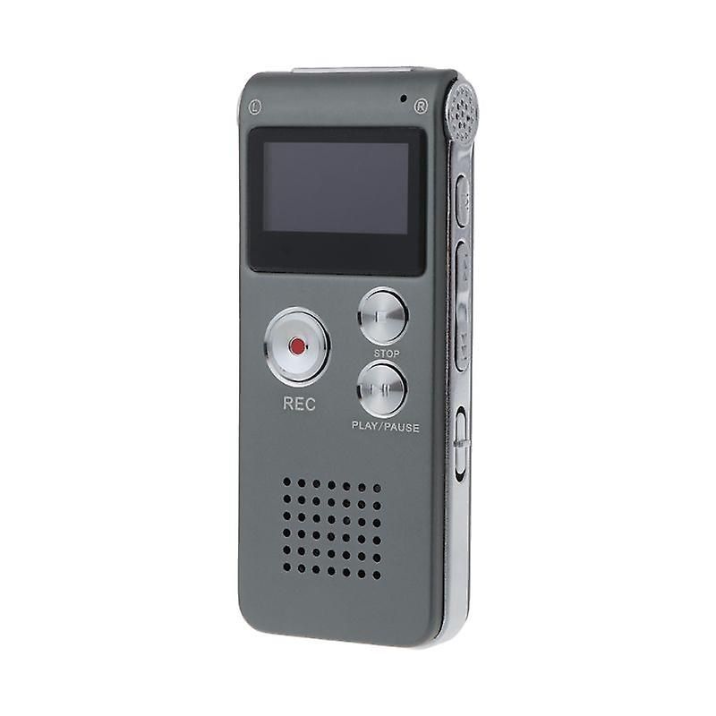 Digital Audio Voice Recorder Rechargeable 8G USB Dictaphone Mp3 Player ...