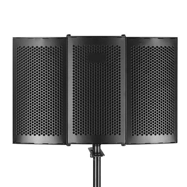 Studio Microphone Isolation Shield Sound Absorber Recording Foam Panel