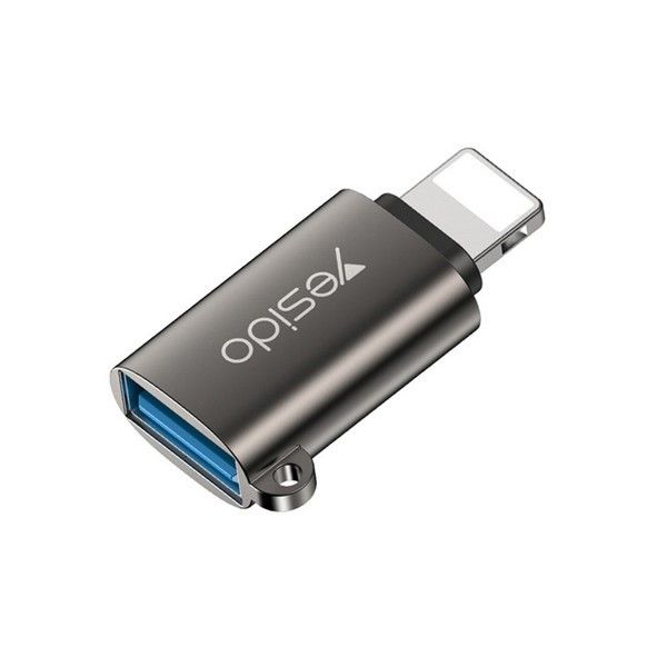 Yesido USB2.0 Super Fast Data Transmission Lightning OTG Adapter - GS14