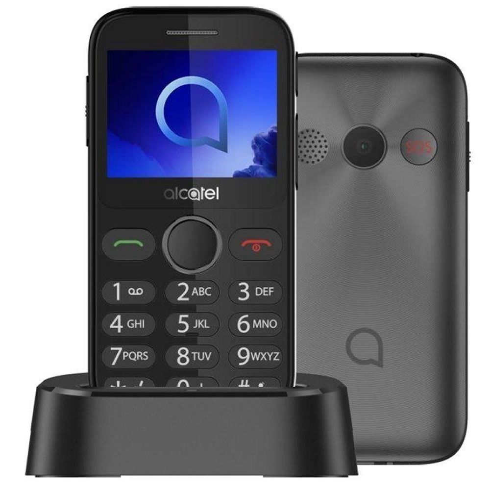 Alcatel 2020X Single Sim Metallic Gray 2G Feature Phone