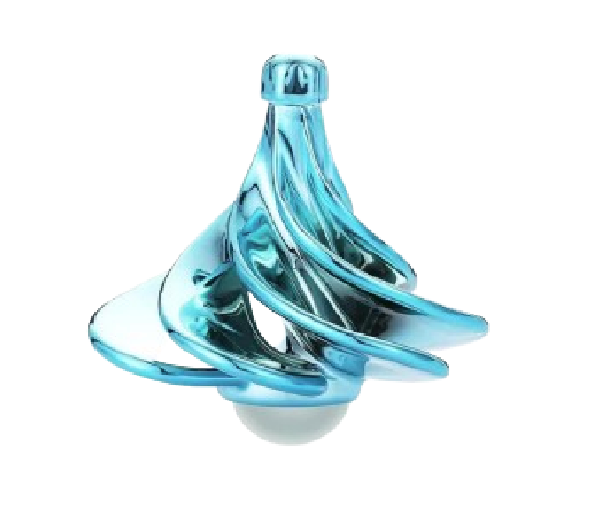 3d printed pneumatic spinning top fidget shop today get it