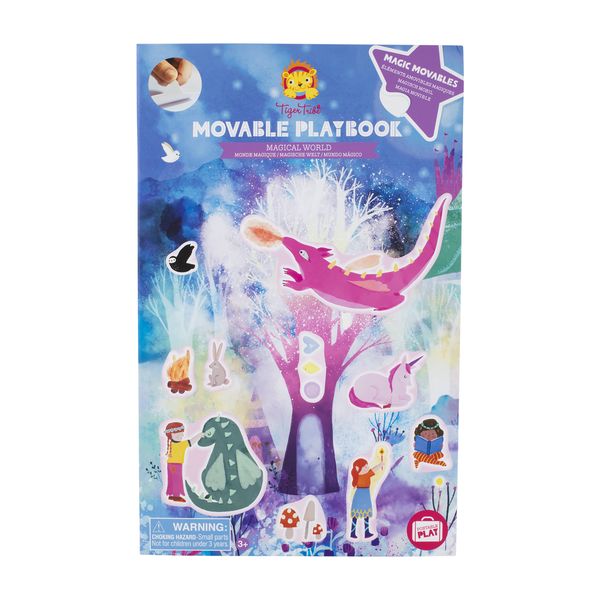 Tiger Tribe Movable Play Book - Magical World