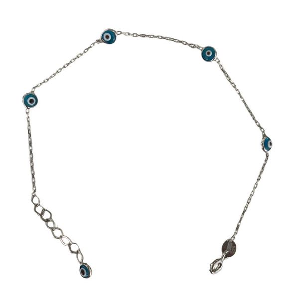 Evil Eye Bracelet 925 Sterling Silver