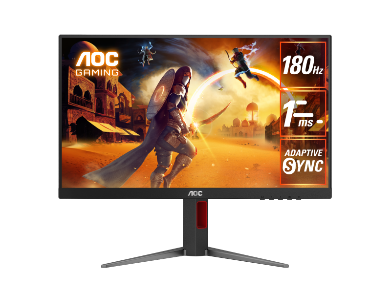 AOC 24G4 Gaming Monitor 23.8" IPS FHD 180hz 1ms HDMI DP VESA