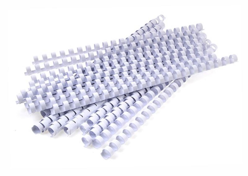 Binding Elements Plastic 10mm - 100 Pieces per box