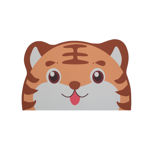 Iconix Super Absorbent Kids Character Diatomite Mat - Perfect Tiger