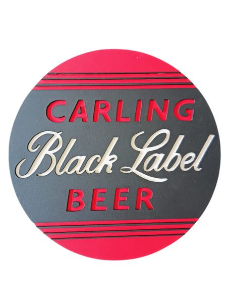 Black Label Sign
