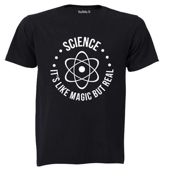 Science - Like Magic - Kids T-Shirt (Grey)