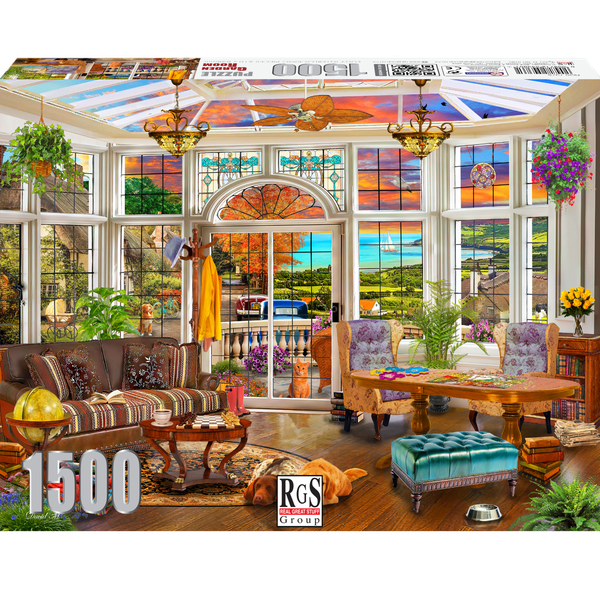 RGS Group Garden Room 1500 Piece Jigsaw Puzzle