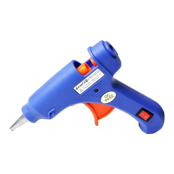 Various Colors Quality 20W Glue Gun + 6 7mm Glue Sticks