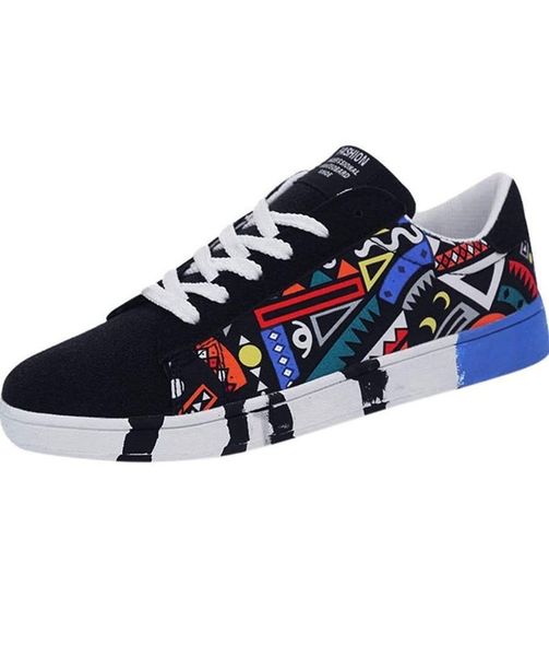 New Men's Casual Canvas Tide Sneakers Men's Sports Footwear Colourful Shoes