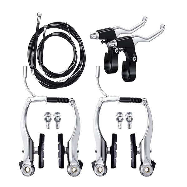 Complete Brake Set, With Aluminium Levers, V-Brake