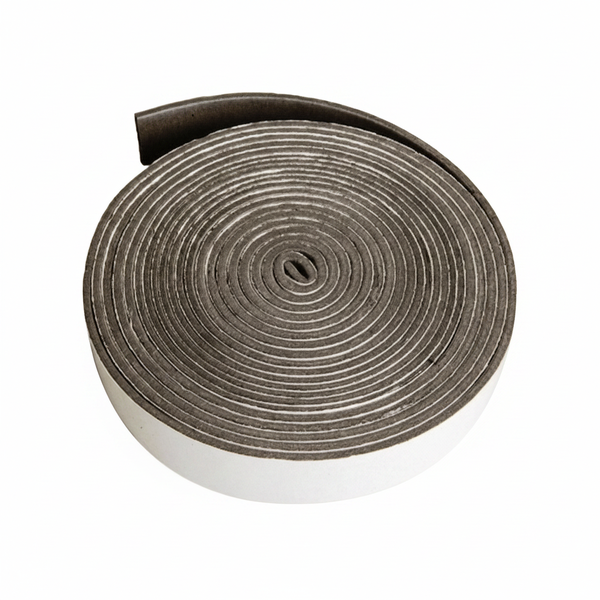 Silicone Weather Strip 8x25mm x 5m - Black Draft Sealant