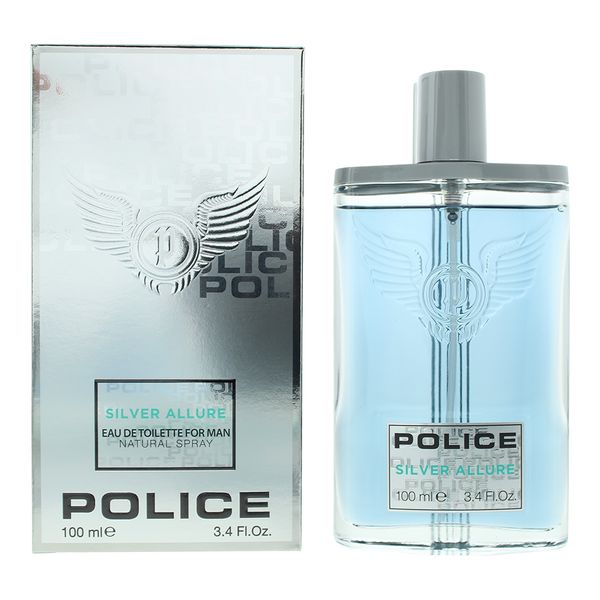 Police Silver Allure Eau de Toilette 100ml(Parallel Import)