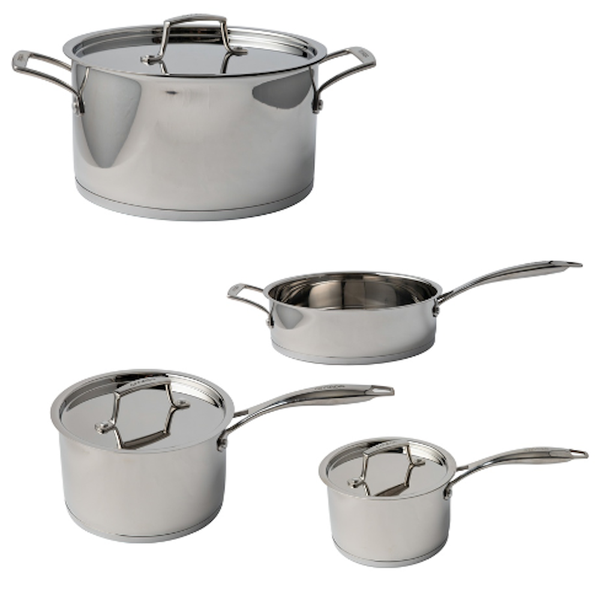 OMADA - Stainless Steel Cookware Set - 7 Piece