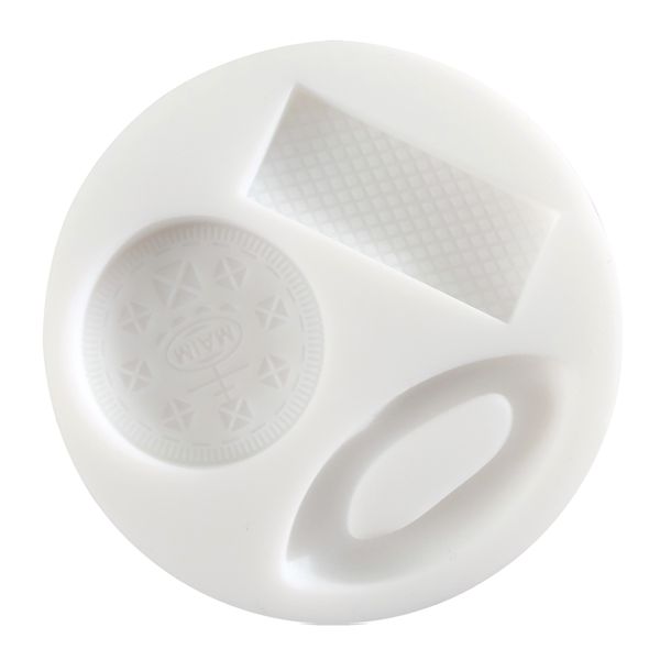 Cernit Silicone Mould - Cookies and Waffle