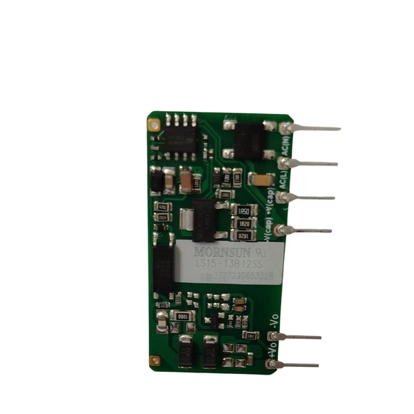 LS15-13B12SS: 15W Miniature PCB PS, 12VDC @ 1.25A, Ultra-Wide Input