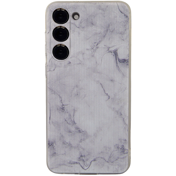 Grey Marble Phone Case compatible with Samsung S23+