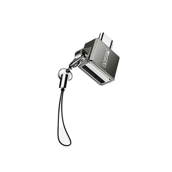 AfroTech YESIDO Zinc Alloy Mini Type-C to USB OTG Adapter GS08