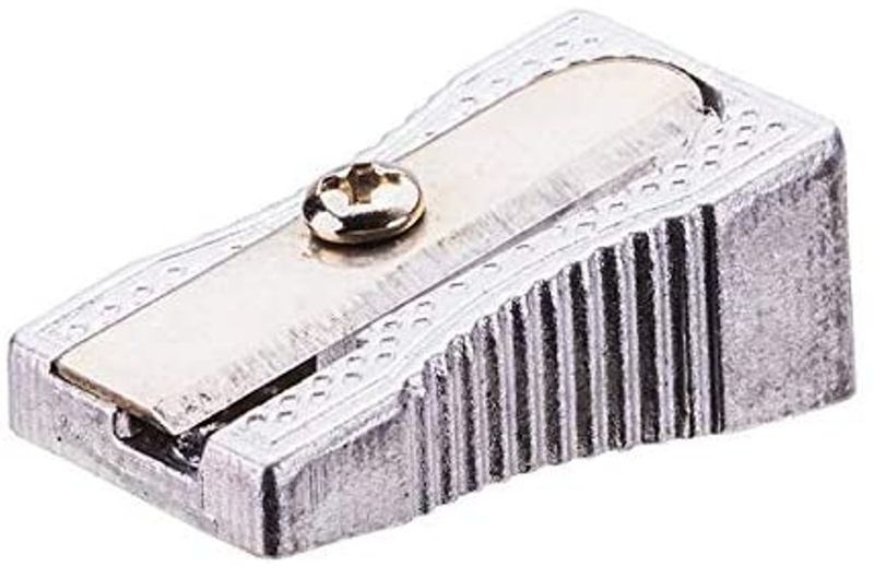 DELI Metal One-Hole Pencil Sharpener - 24pcs