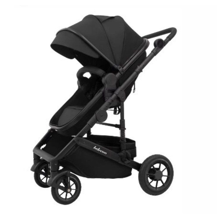 Belecoo Royce 2 in 1 Stroller -Black