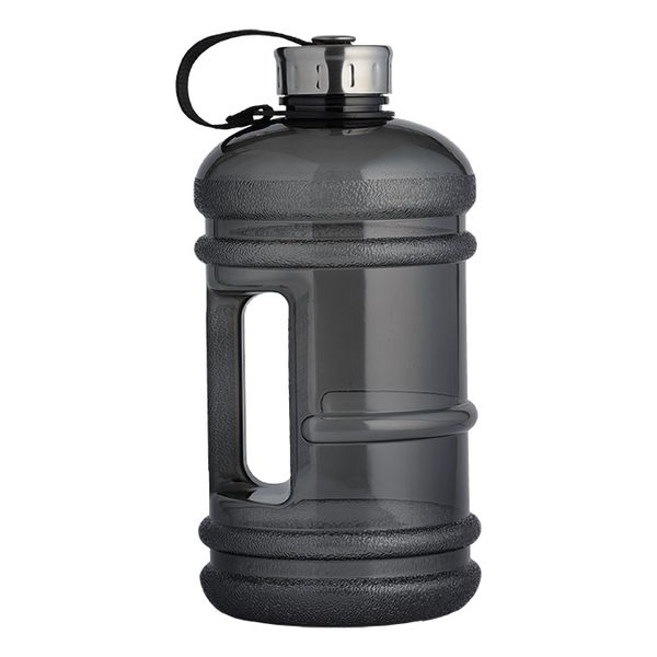Hi-Tech 2.2 Litre Water Bottle with Carrying Loop - Black