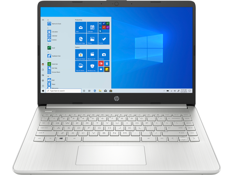 HP I3 8GB 256GB SSD 14" FHD Notebook Silver