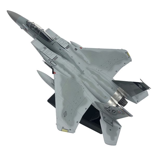 1/100 Scale Diecast Airplane - F15 Eagle American Navy Airplane Model