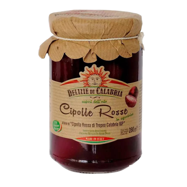 Delizie Di Calabria - Tropeau Red Onions in Vinegar 280g