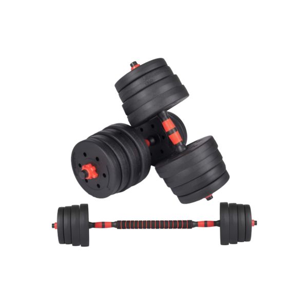 40KG Adjustable Barbell &amp; Dumbbell Set - Home Gym Workout Gear
