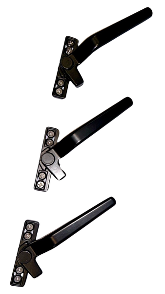 Black Aluminium Solid Handle Combo 3